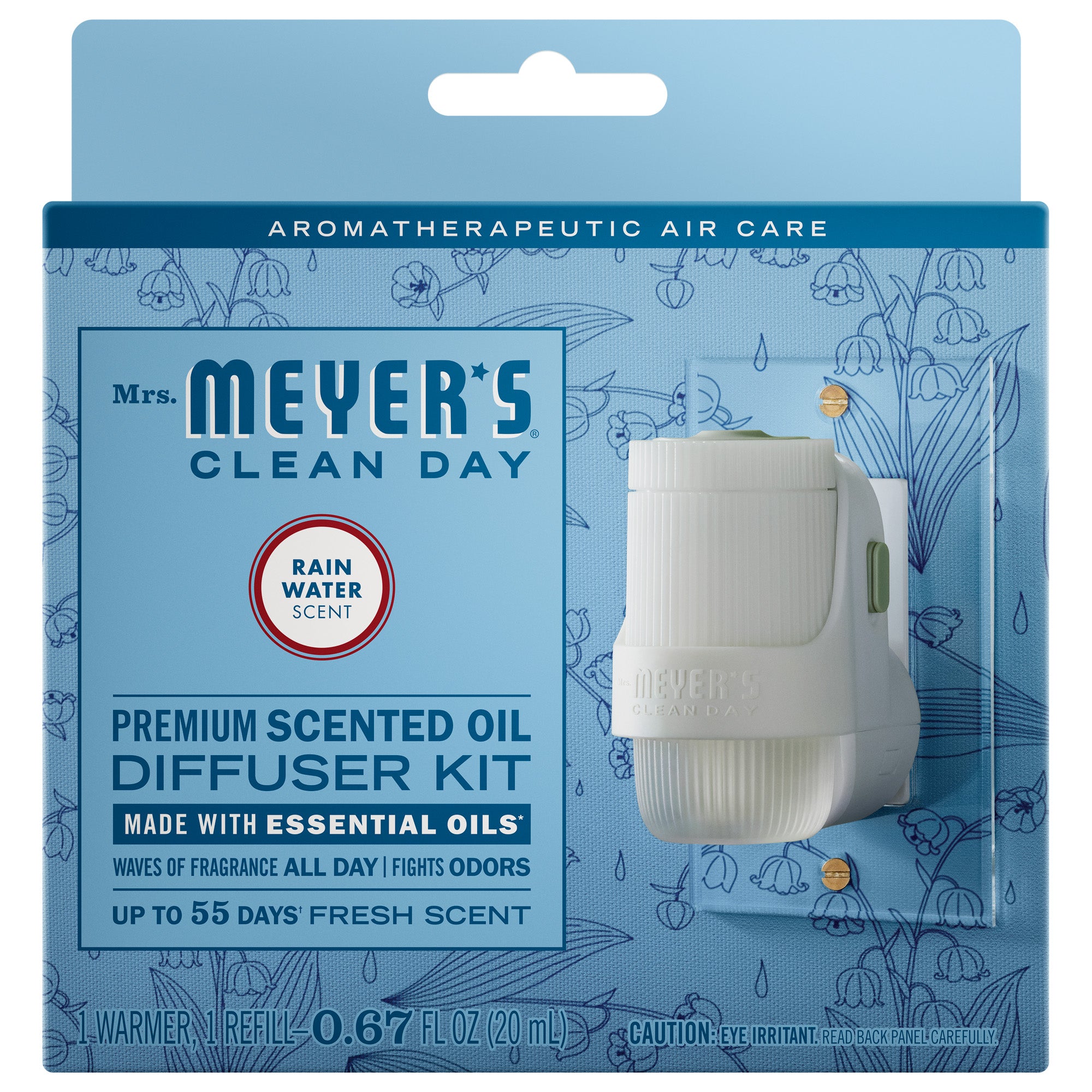 Rain Water Plug In Scented Oil Warmer With Refill - Image 2
