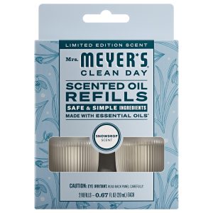 Snowdrop Plug In Scented Oil Refill. 2-Pack