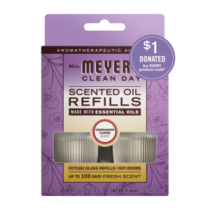 Compassion Flower Plug In Scented Oil Refill. 2-Pack