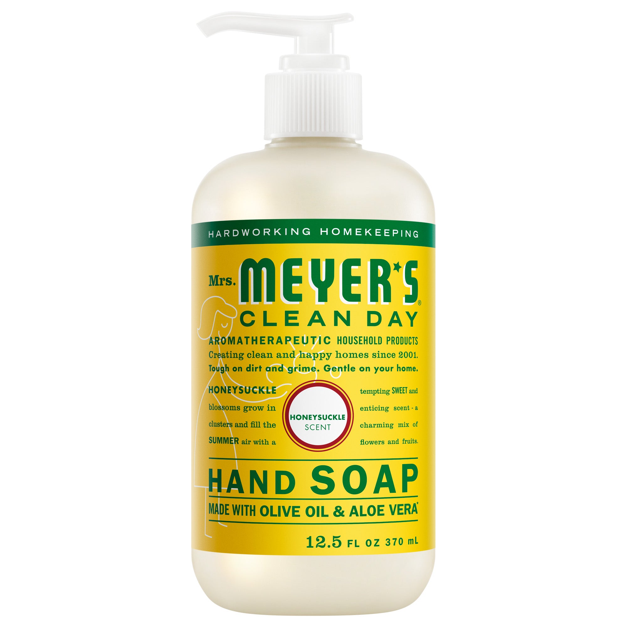 Honeysuckle Liquid Hand Soap & Refill Set - Image 4