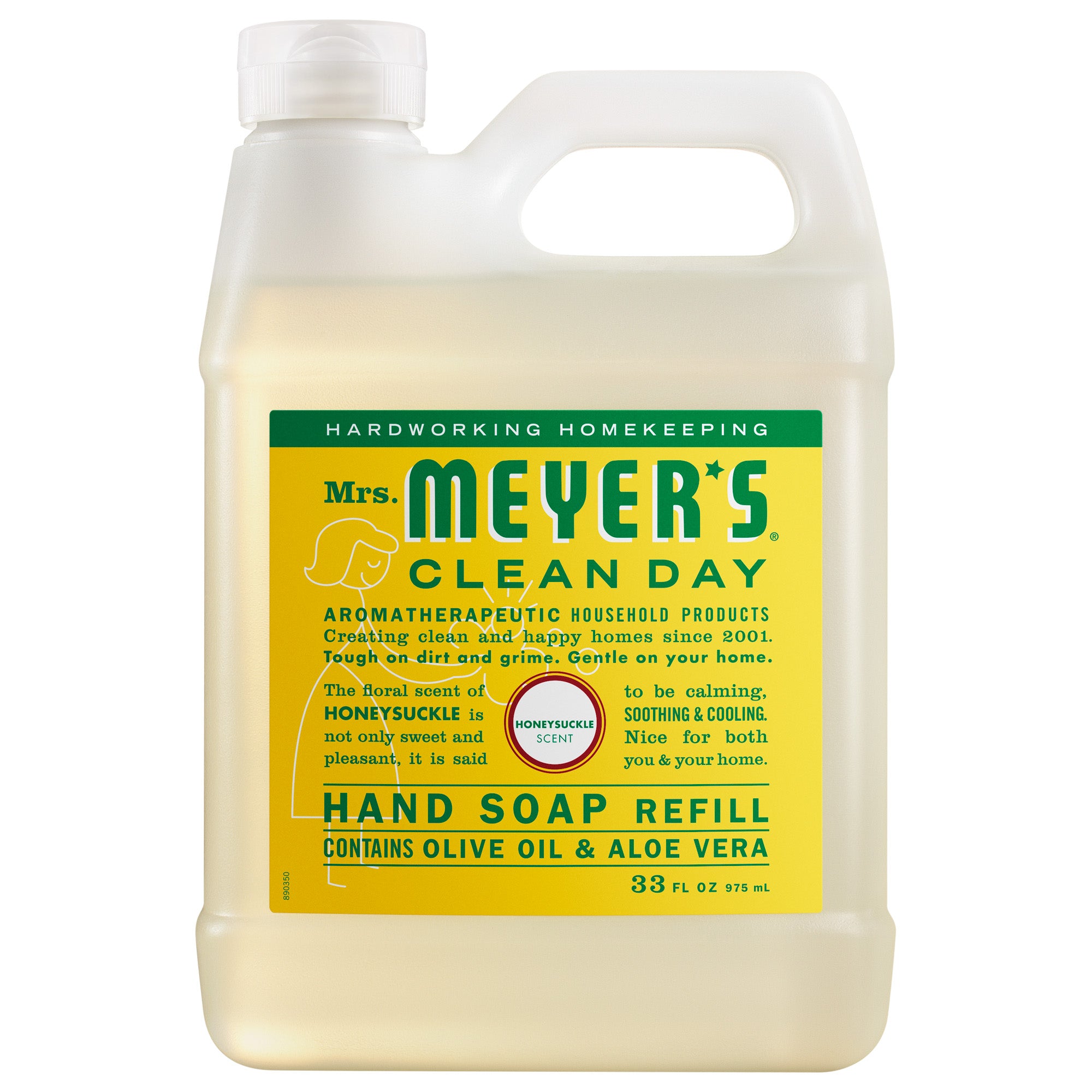 Honeysuckle Liquid Hand Soap & Refill Set - Image 3