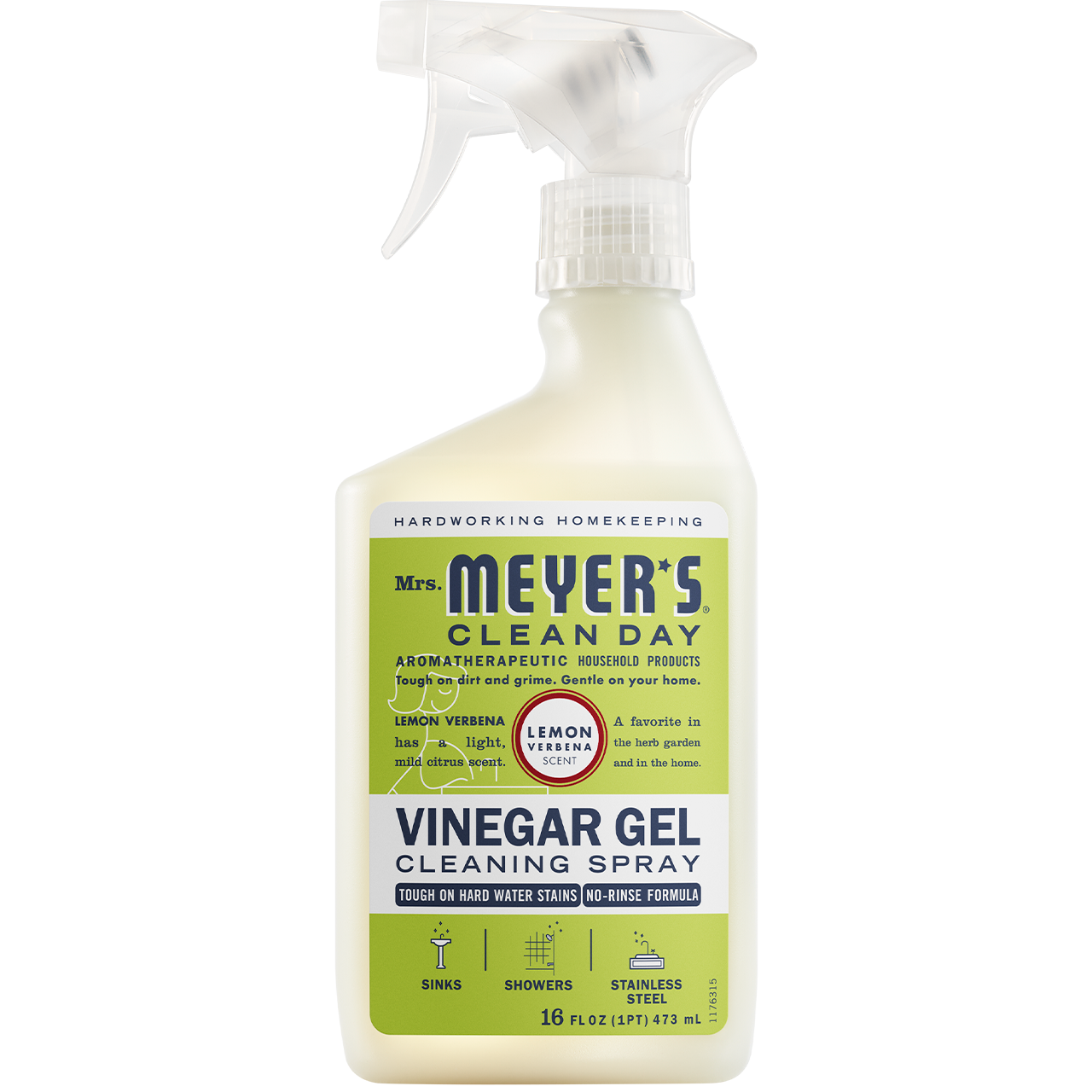 Lemon Verbena Vinegar Gel Cleaning Spray