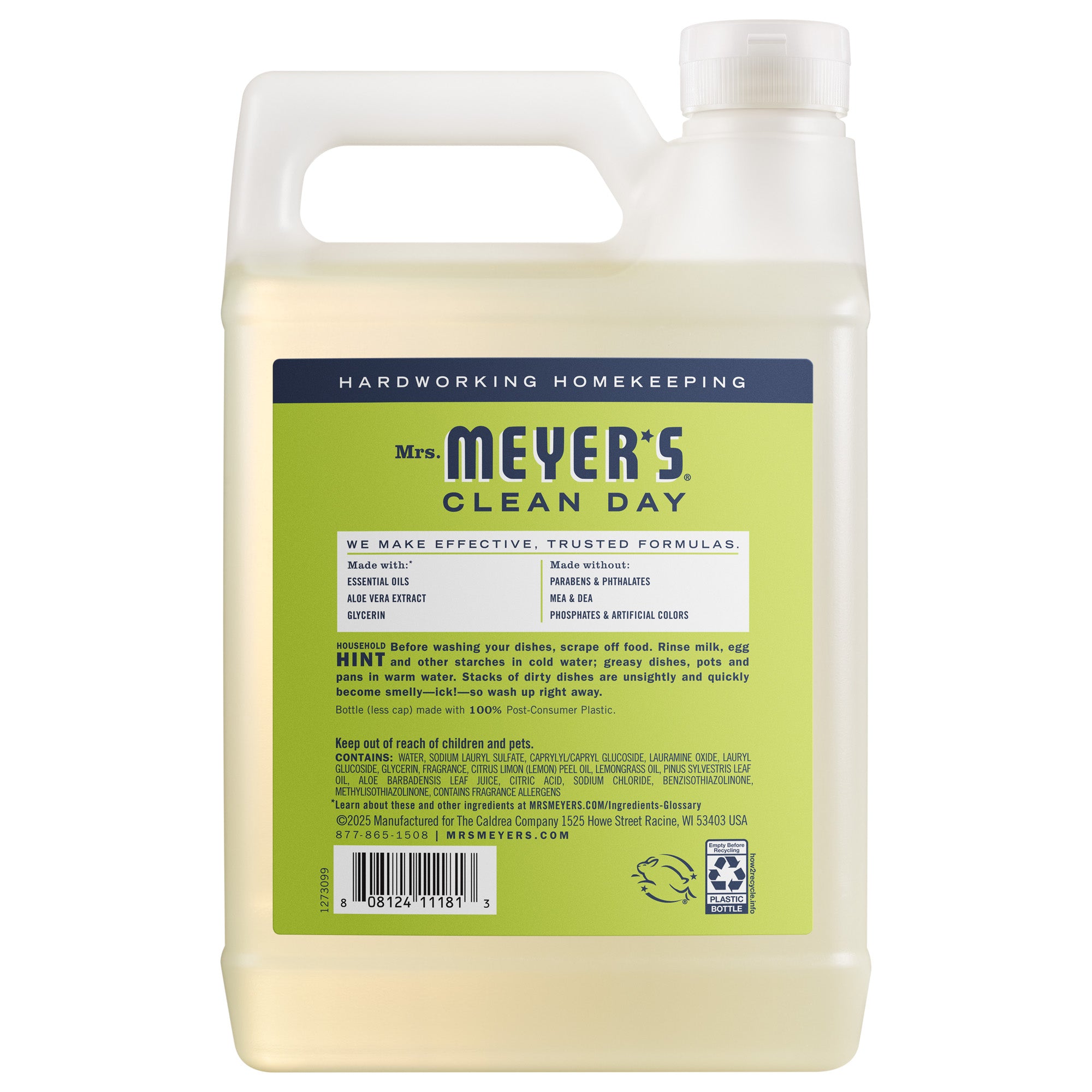 Lemon Verbena Dish Soap Refill - Image 2